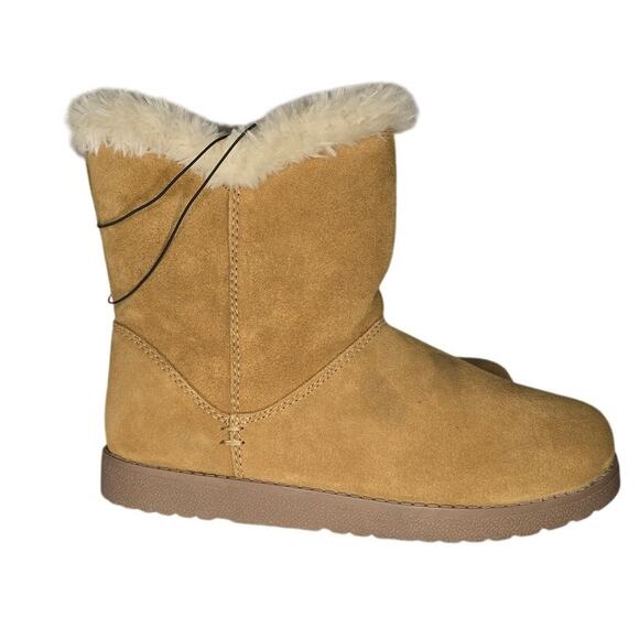 Universal Thread Boots Size 7W Women's Cat Mid‎ Shearling Style - Picture 4 of 7